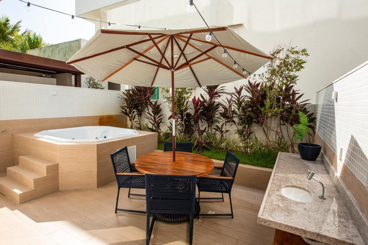 Apartment Apto Com Jacuzzi Na Beira Mar De No Branco Haus