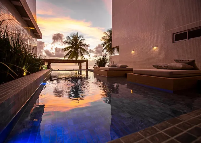 Apto Com Jacuzzi na Beira mar de João Pessoa no Branco Haus
