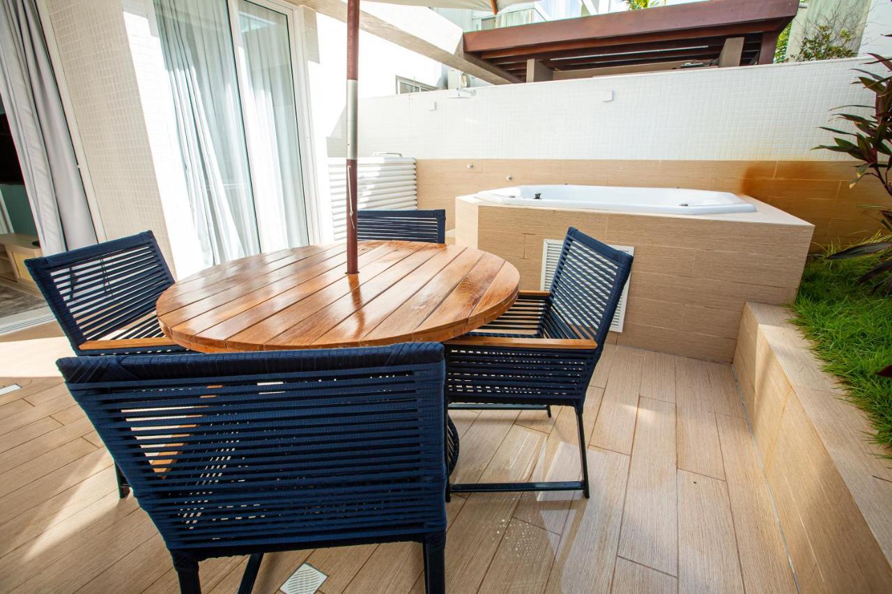 Apto Com Jacuzzi Na Beira Mar De No Branco Haus Apartamento *