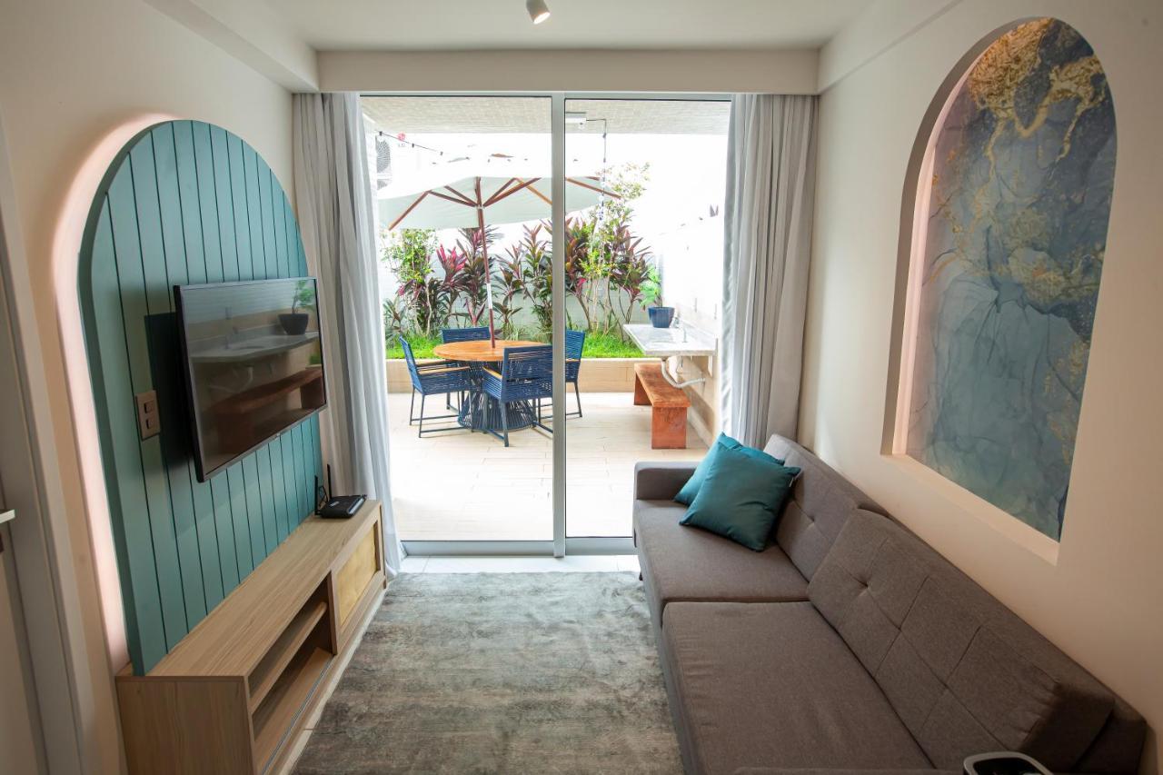 Apto Com Jacuzzi Na Beira Mar De No Branco Haus Apartamento *