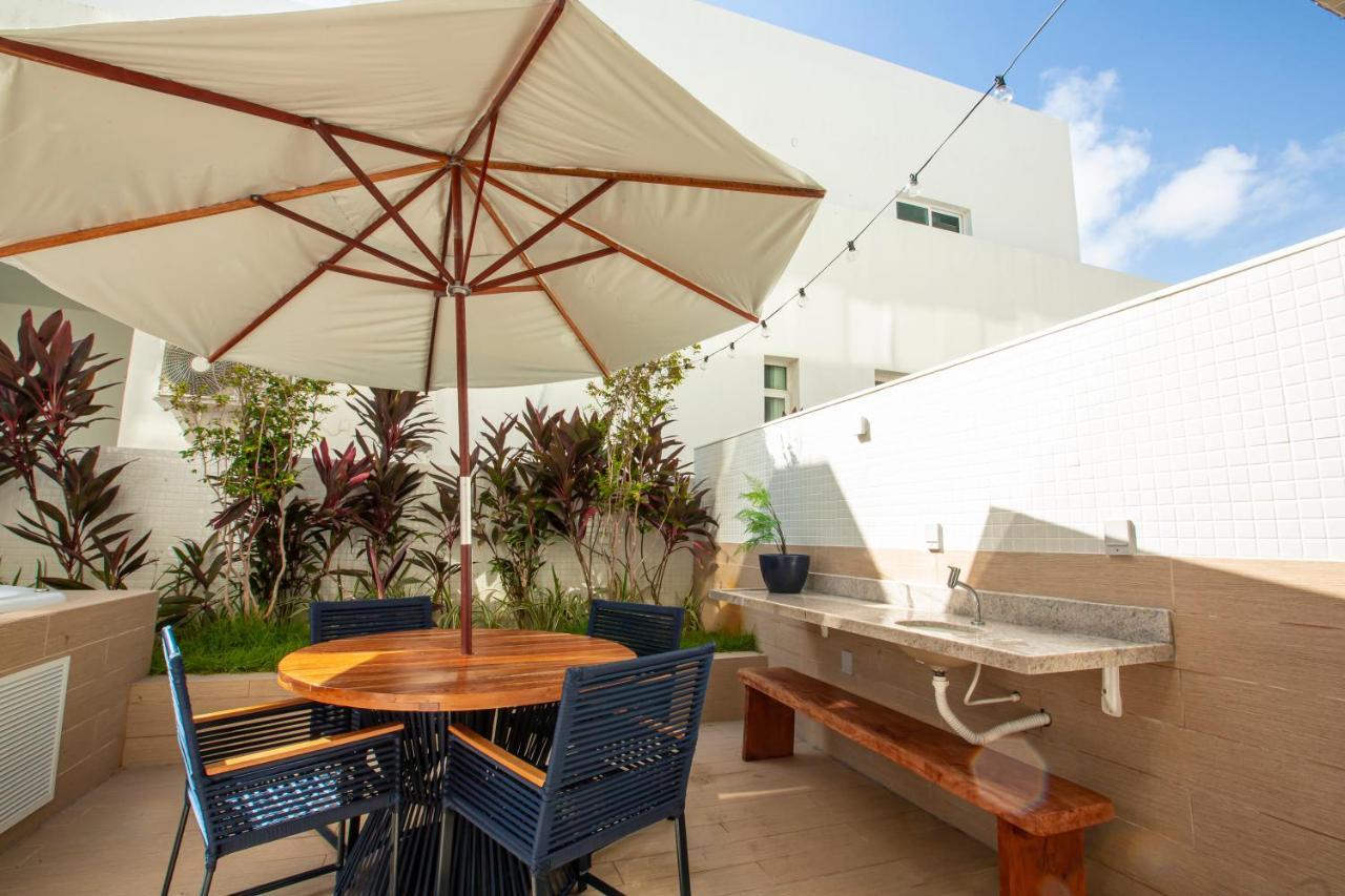 Apartamento Apto Com Jacuzzi Na Beira Mar De No Branco Haus João Pessoa